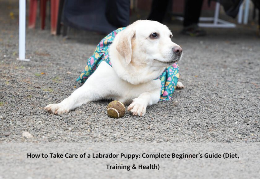 Labrador puppy care guide